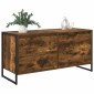 vidaXL Ντουλάπι TV 100 x 36 x 49.5 εκ Καπνιστό Δρύς Επεξεργασμένο Ξύλο