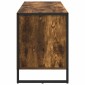 vidaXL Ντουλάπι TV 100 x 36 x 49.5 εκ Καπνιστό Δρύς Επεξεργασμένο Ξύλο