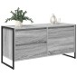 vidaXL Ντουλάπι TV 100 x 36 x 49.5 εκ Γκρίζο Σονομα Επεξεργασμένο Ξύλο
