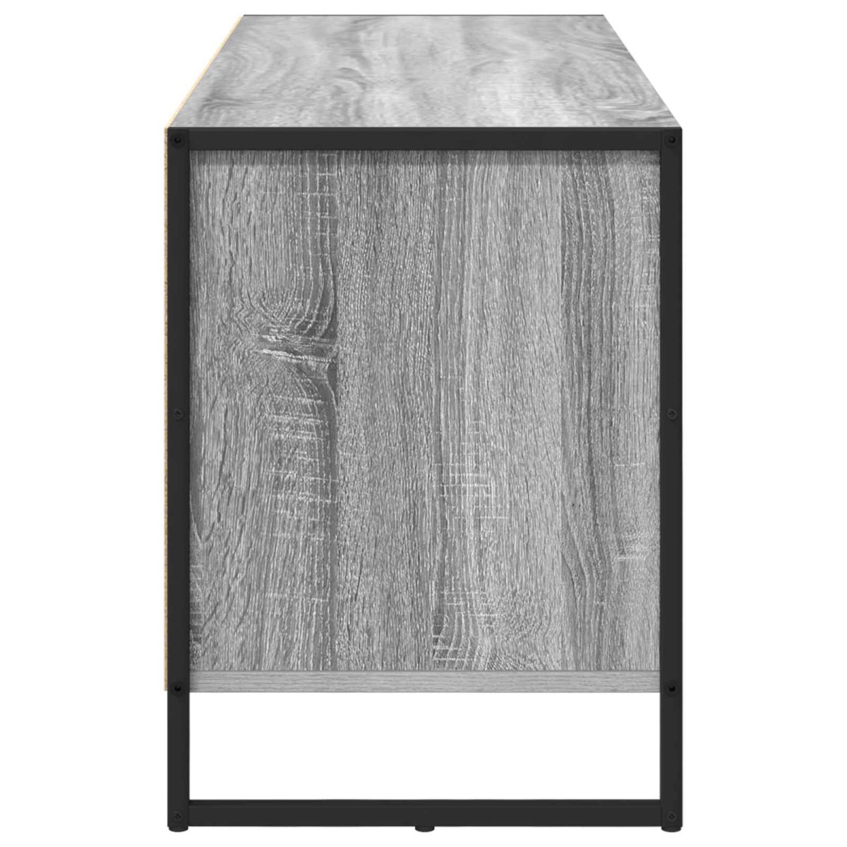vidaXL Ντουλάπι TV 100 x 36 x 49.5 εκ Γκρίζο Σονομα Επεξεργασμένο Ξύλο