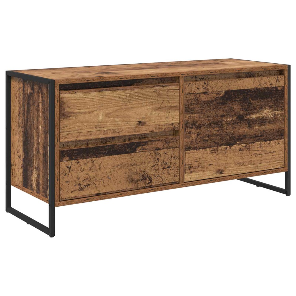 vidaXL Ντουλάπι TV 100 x 36 x 49.5 εκ Παλιό Ξύλο Επεξεργασμένο Ξύλο