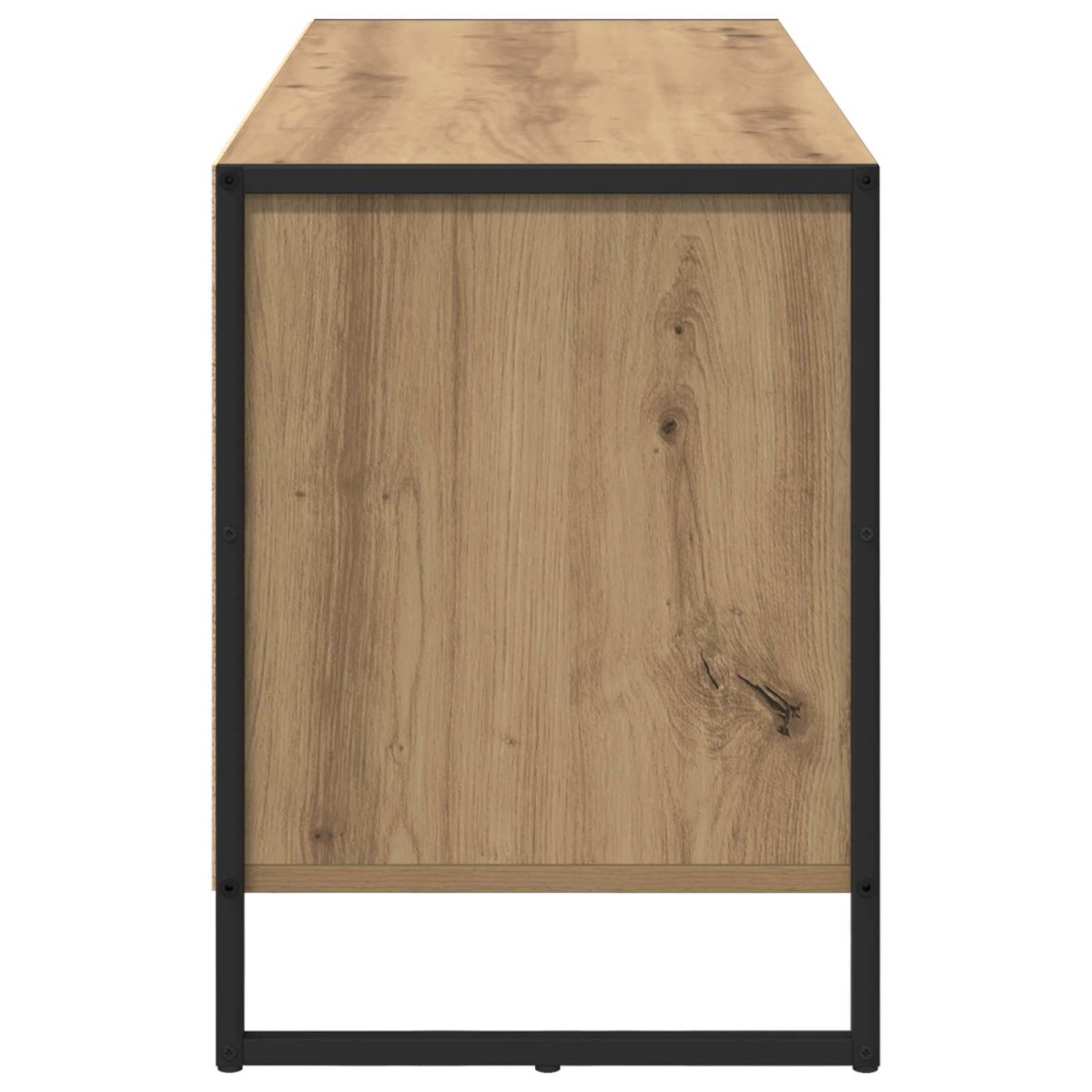 vidaXL Ντουλάπι TV 100 x 36 x 49.5 εκ Καρυδιά Χειροποίητης Εργασίας