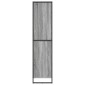 vidaXL Βιβλιοθήκη Γκρίζο Σονομα 43 x 36 x 150.5 εκ Επεξεργασμένο Ξύλο
