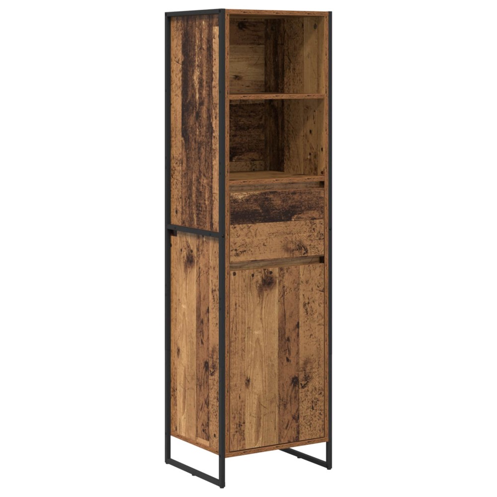 vidaXL Βιβλιοθήκη Παλιό Ξύλο 43 x 36 x 150.5 εκ Επεξεργασμένο Ξύλο
