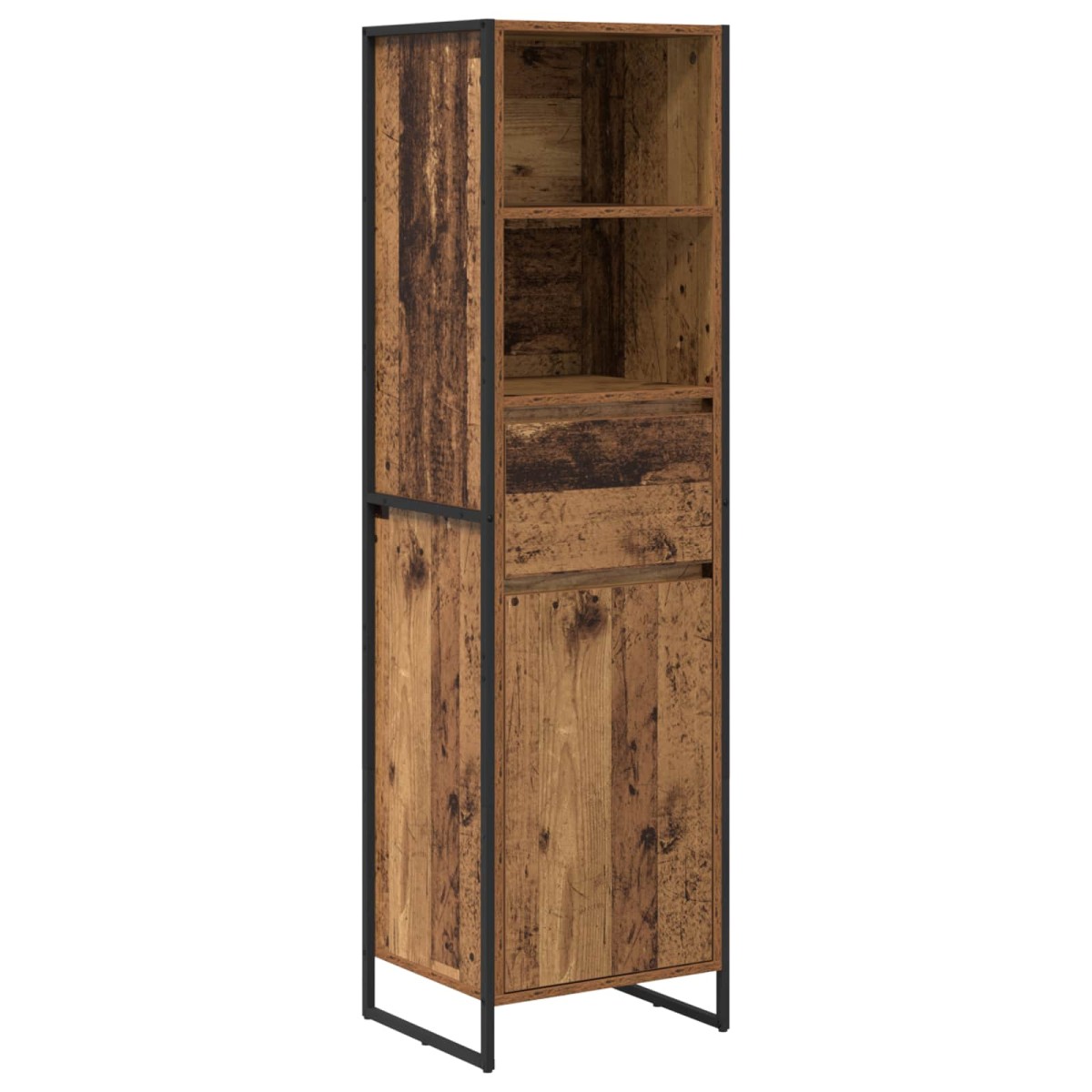 vidaXL Βιβλιοθήκη Παλιό Ξύλο 43 x 36 x 150.5 εκ Επεξεργασμένο Ξύλο