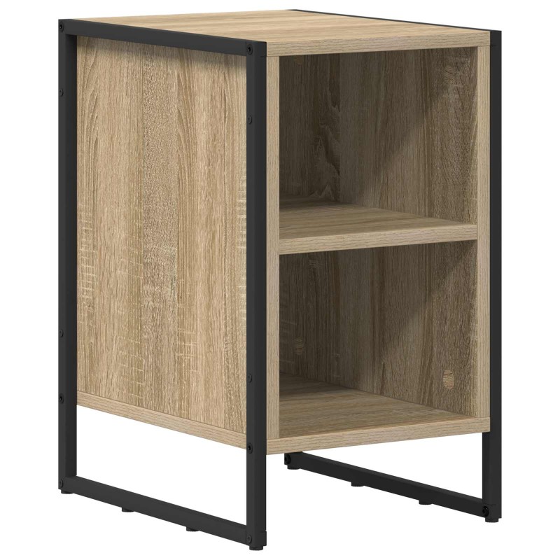 vidaXL Κομοδίνο Σονόμα 39.5 x 30 x 50 εκ Επεξεργασμένο Ξύλο