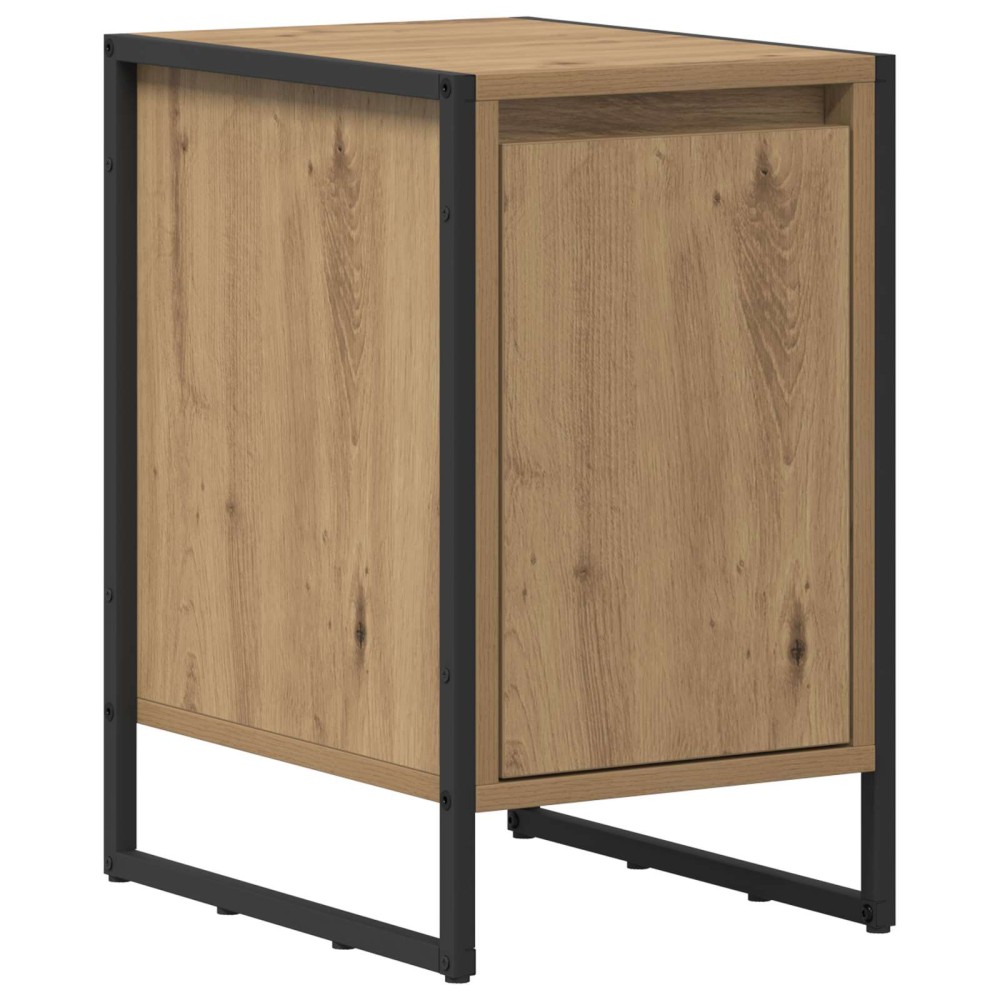 vidaXL Κομοδίνο Καρυδιά Χειροποίητης Εργασίας 39,5 x 30 x 50 εκ