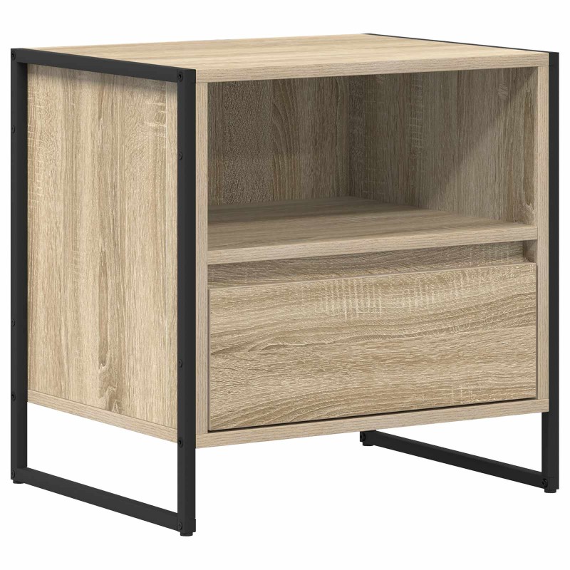 vidaXL Κομοδίνο Σονόμα 50 x 39,5 x 50 εκ. Επεξεργασμένο Ξύλο