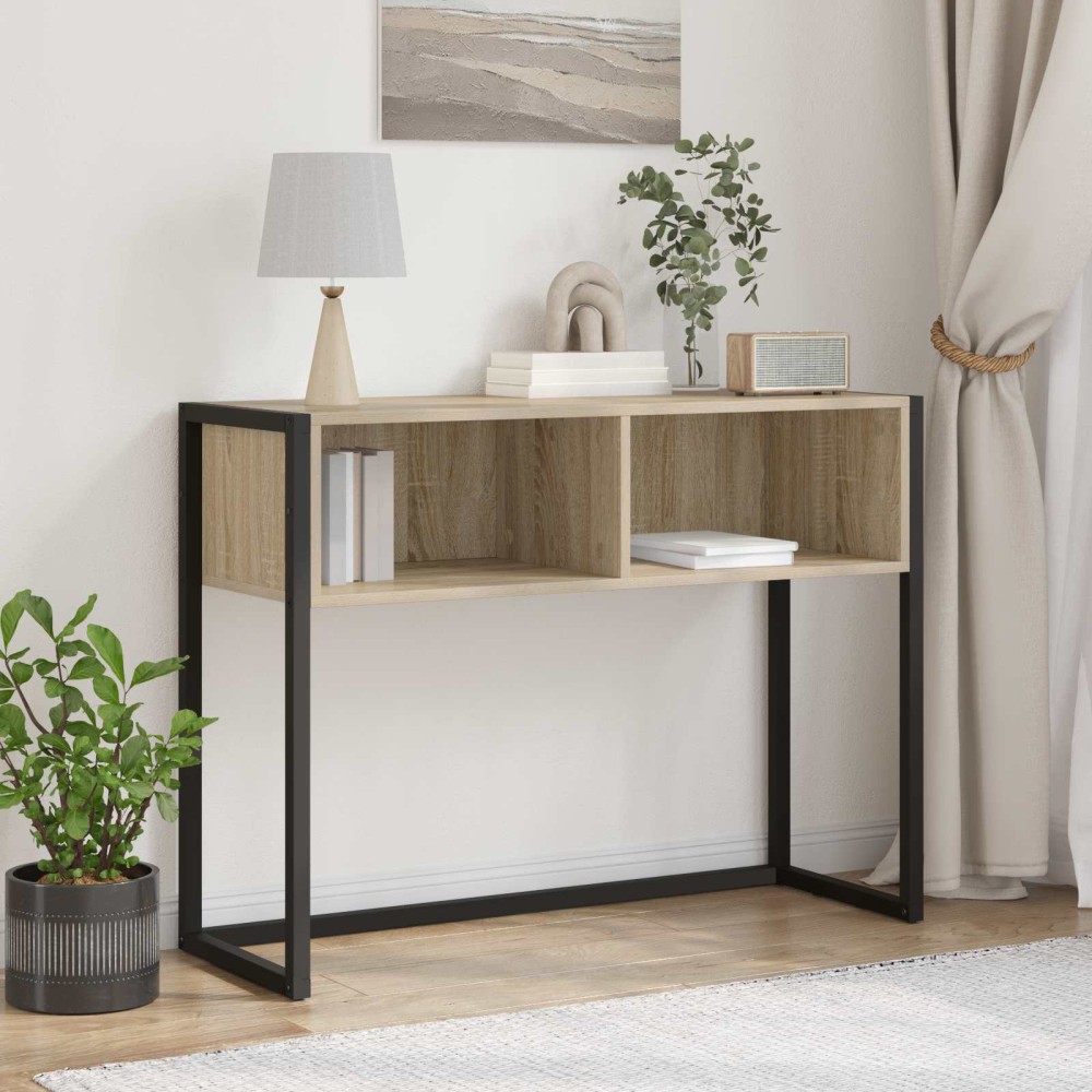 vidaXL End Table Σονόμα 100 x 36 x 75 εκ. Επεξεργασμένο Ξύλο