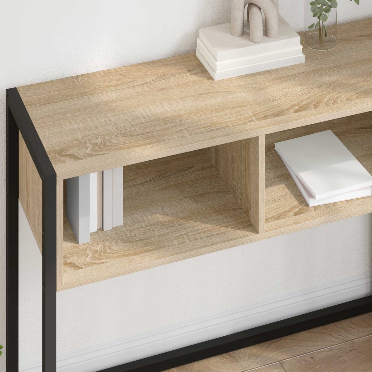 vidaXL End Table Σονόμα 100 x 36 x 75 εκ. Επεξεργασμένο Ξύλο