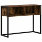 vidaXL End Table Καπνιστό Δρύς 100 x 36 x 75 εκ. Επεξεργασμένο Ξύλο