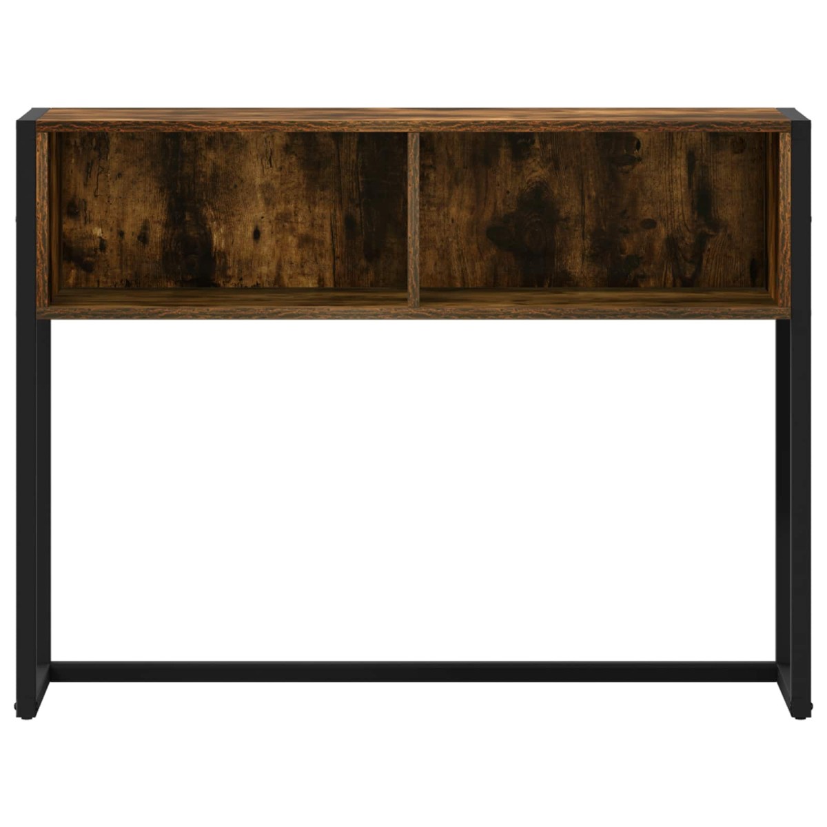 vidaXL End Table Καπνιστό Δρύς 100 x 36 x 75 εκ. Επεξεργασμένο Ξύλο