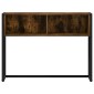 vidaXL End Table Καπνιστό Δρύς 100 x 36 x 75 εκ. Επεξεργασμένο Ξύλο