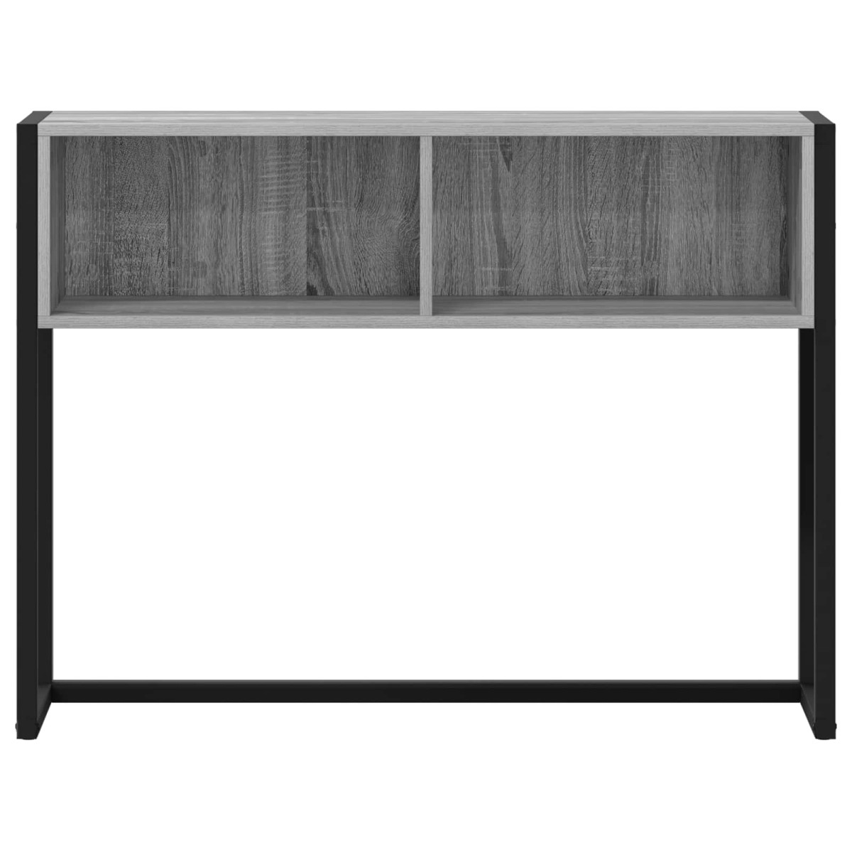 vidaXL End Table Γκρίζο Σονομα 100 x 36 x 75 εκ. Επεξεργασμένο Ξύλο