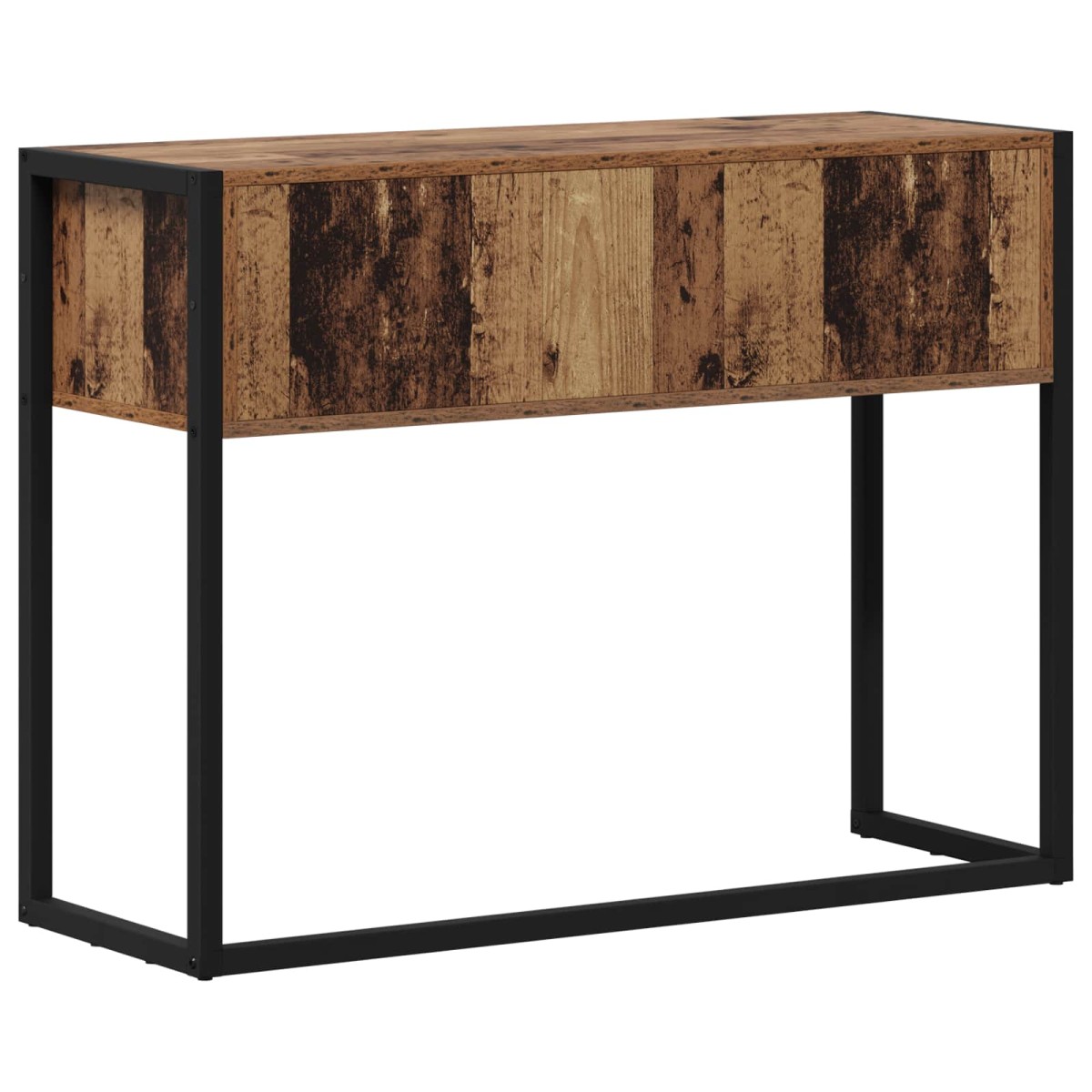 vidaXL End Table Παλιό Ξύλο 100 x 36 x 75 εκ. Επεξεργασμένο Ξύλο