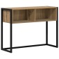 vidaXL End Table Καρυδιά Χειροποίητης Εργασίας 100 x 36 x 75 εκ.