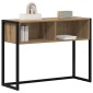 vidaXL End Table Καρυδιά Χειροποίητης Εργασίας 100 x 36 x 75 εκ.