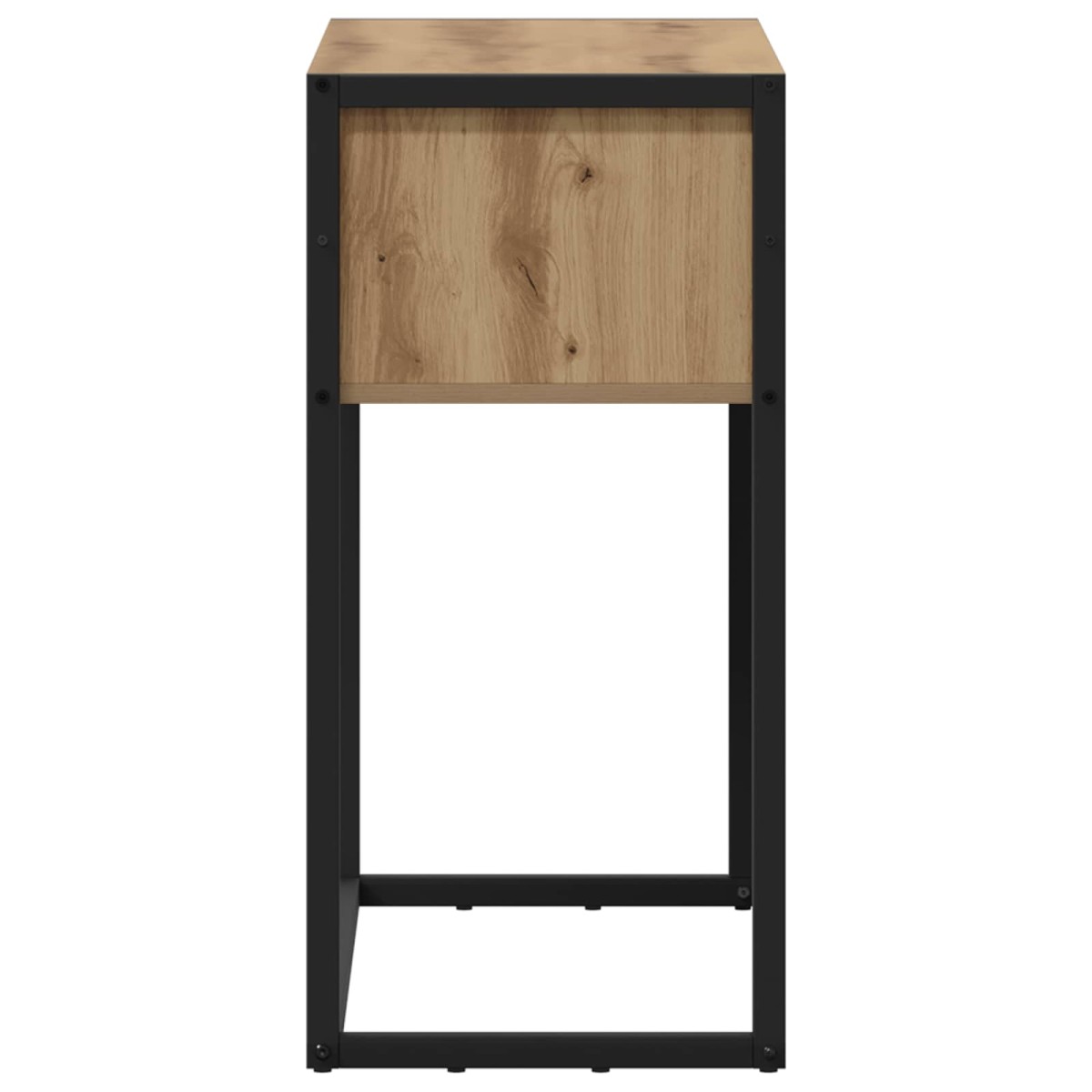 vidaXL End Table Καρυδιά Χειροποίητης Εργασίας 100 x 36 x 75 εκ.