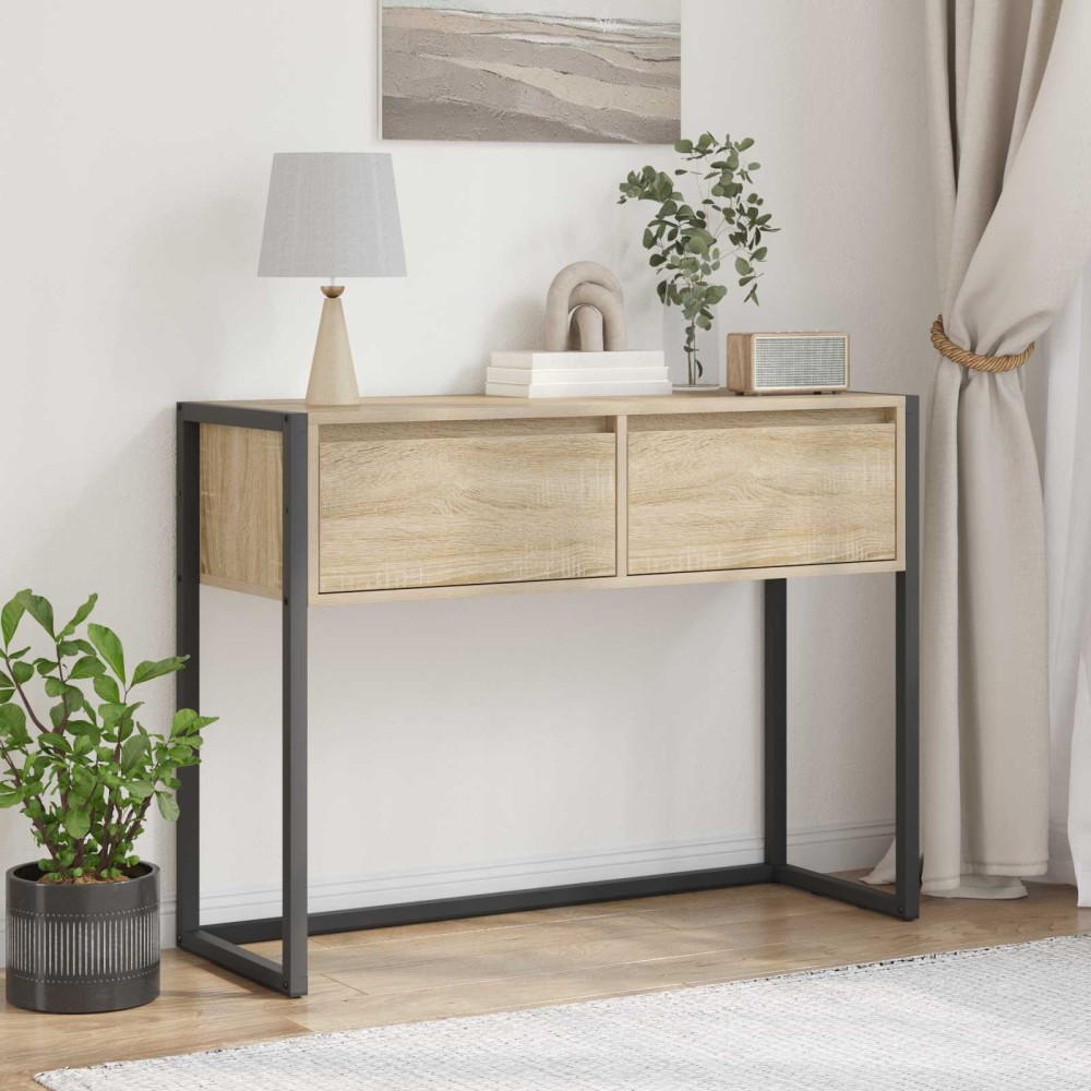 vidaXL End Table Σονόμα 100 x 36 x 75 εκ. Επεξεργασμένο Ξύλο