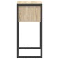 vidaXL End Table Σονόμα 100 x 36 x 75 εκ. Επεξεργασμένο Ξύλο