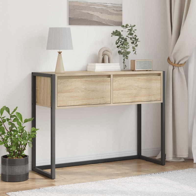 vidaXL End Table Σονόμα 100 x 36 x 75 εκ. Επεξεργασμένο Ξύλο