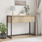 vidaXL End Table Σονόμα 100 x 36 x 75 εκ. Επεξεργασμένο Ξύλο