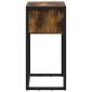 vidaXL End Table Καπνιστό Δρύς 100 x 36 x 75 εκ. Επεξεργασμένο Ξύλο
