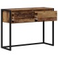 vidaXL End Table Παλιό Ξύλο 100 x 36 x 75 εκ. Επεξεργασμένο Ξύλο