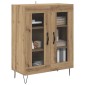 vidaXL Πλαϊνό γραφείο Artisan Oak 69,5 x 34 x 90 εκ.