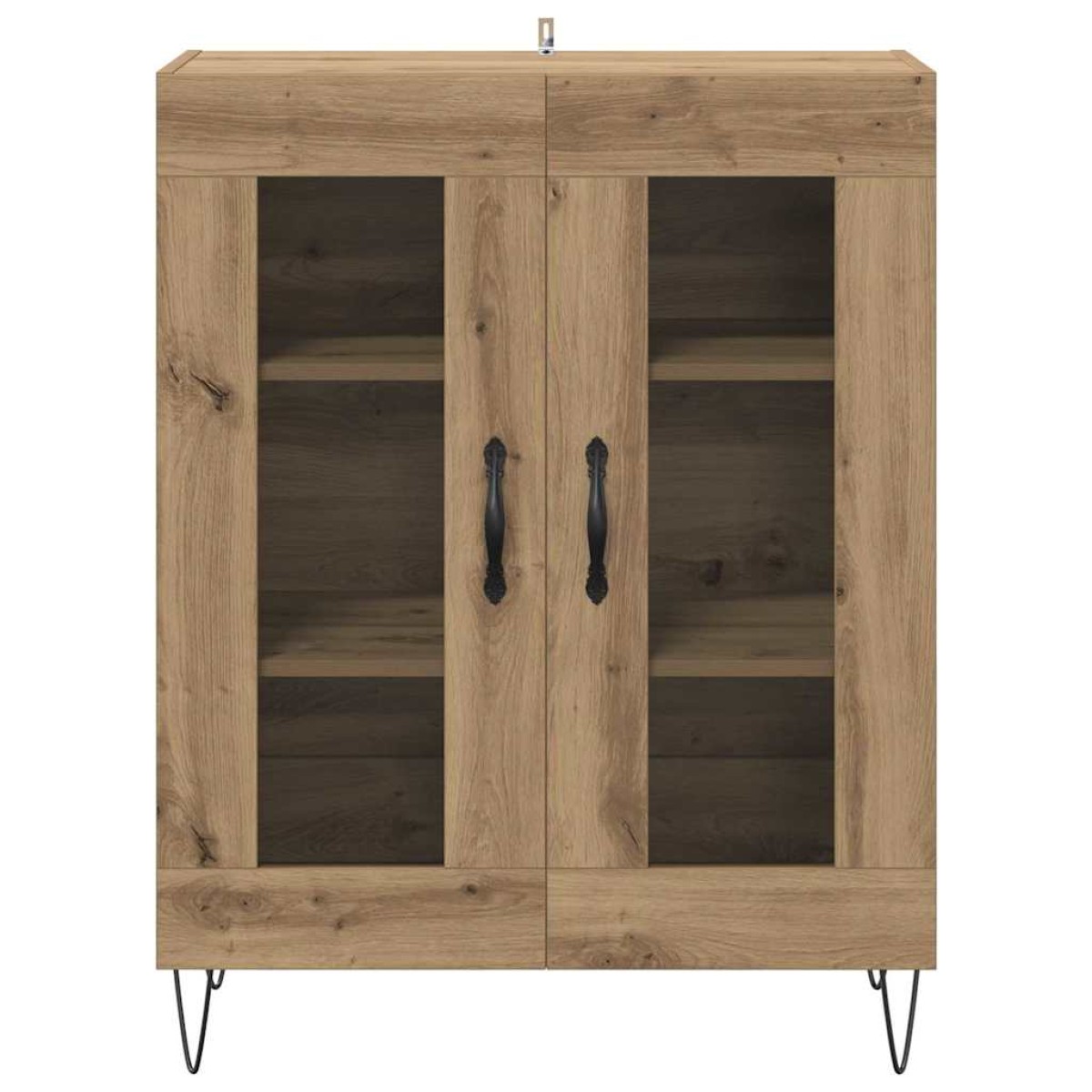 vidaXL Πλαϊνό γραφείο Artisan Oak 69,5 x 34 x 90 εκ.