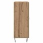 vidaXL Πλαϊνό γραφείο Artisan Oak 69,5 x 34 x 90 εκ.