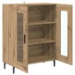 vidaXL Πλαϊνό γραφείο Artisan Oak 69,5 x 34 x 90 εκ.