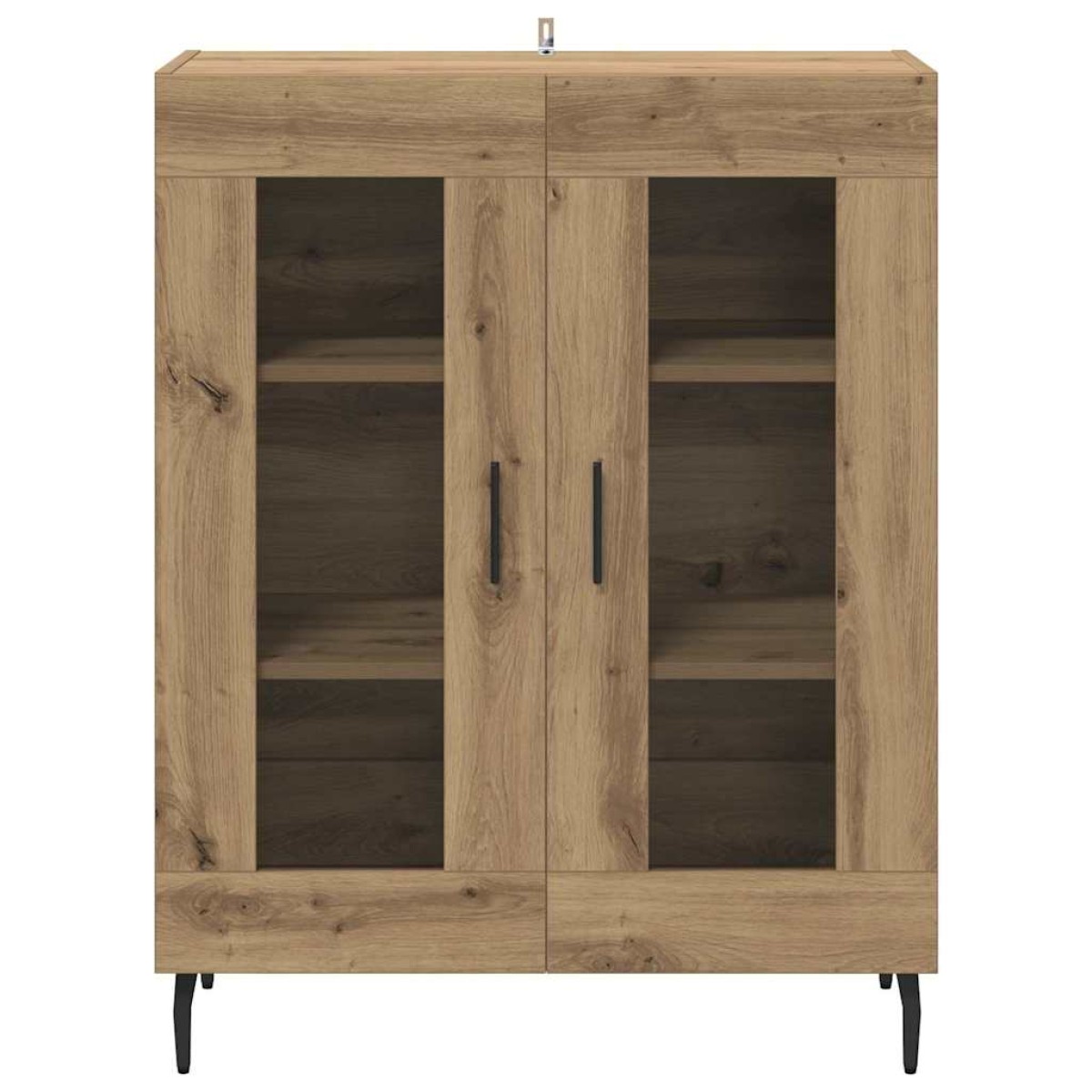 vidaXL Πλαϊνό γραφείο Artisan Oak 69,5 x 34 x 90 εκ.