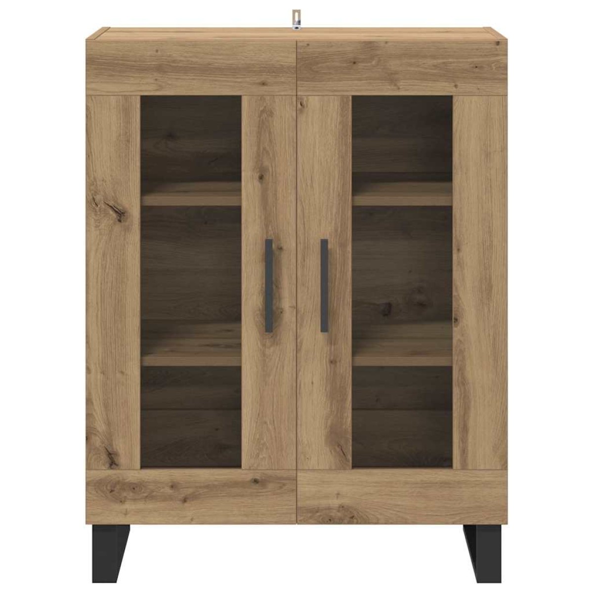 vidaXL Πλαϊνό γραφείο Artisan Oak 69,5 x 34 x 90 εκ.