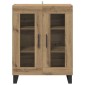 vidaXL Πλαϊνό γραφείο Artisan Oak 69,5 x 34 x 90 εκ.