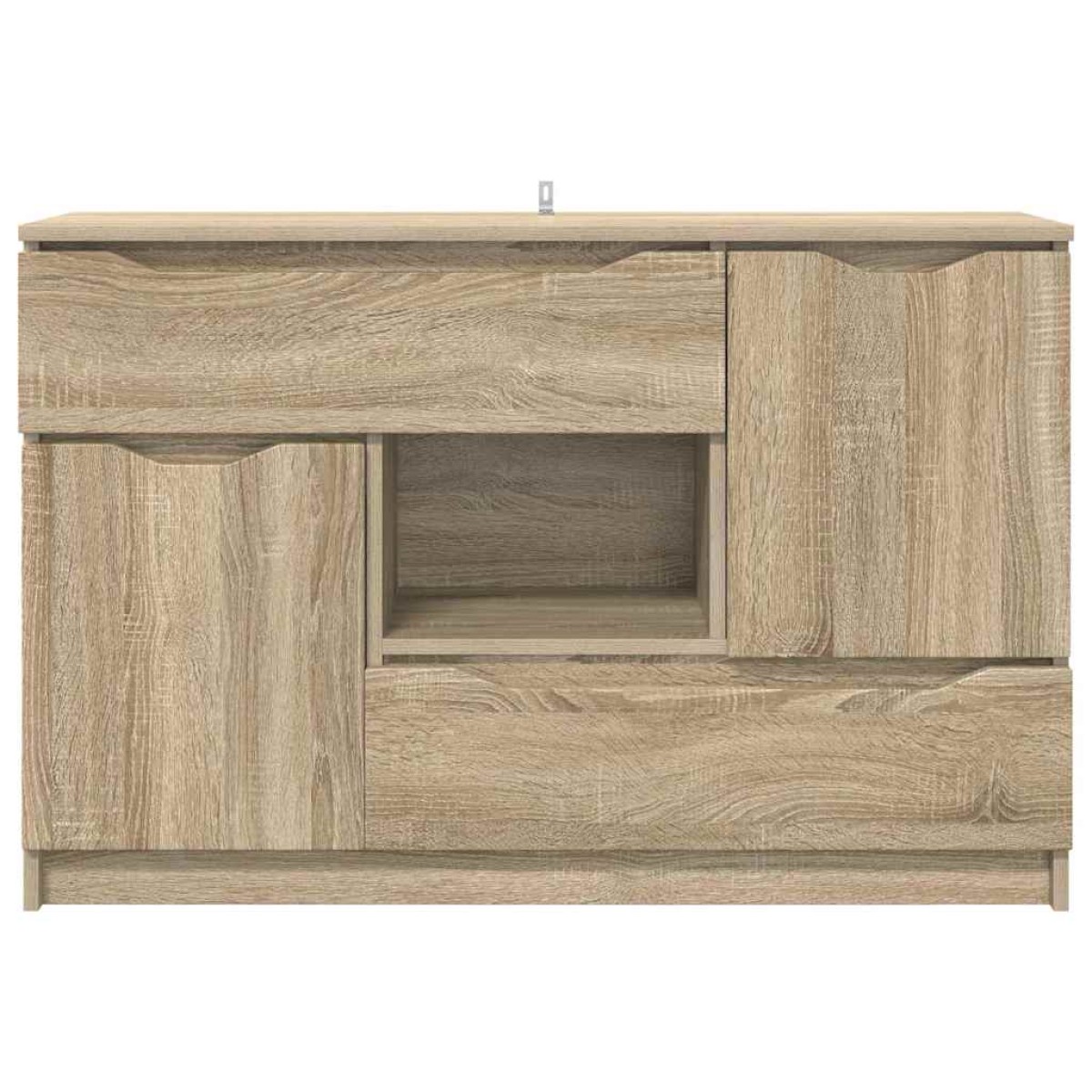 vidaXL Πλαϊνό γραφείο Δρύς Sonoma 100 x 30 x 65,6 Επεξεργασμένο Ξύλο