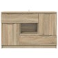 vidaXL Πλαϊνό γραφείο Δρύς Sonoma 100 x 30 x 65,6 Επεξεργασμένο Ξύλο