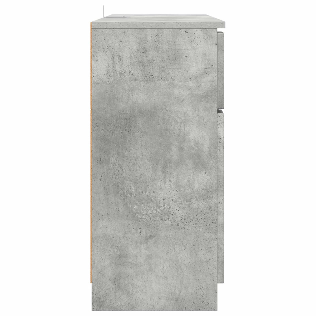 vidaXL Πλαϊνό γραφείο Σκυρόδεμα Γκρι 100 x 30 x 65,6