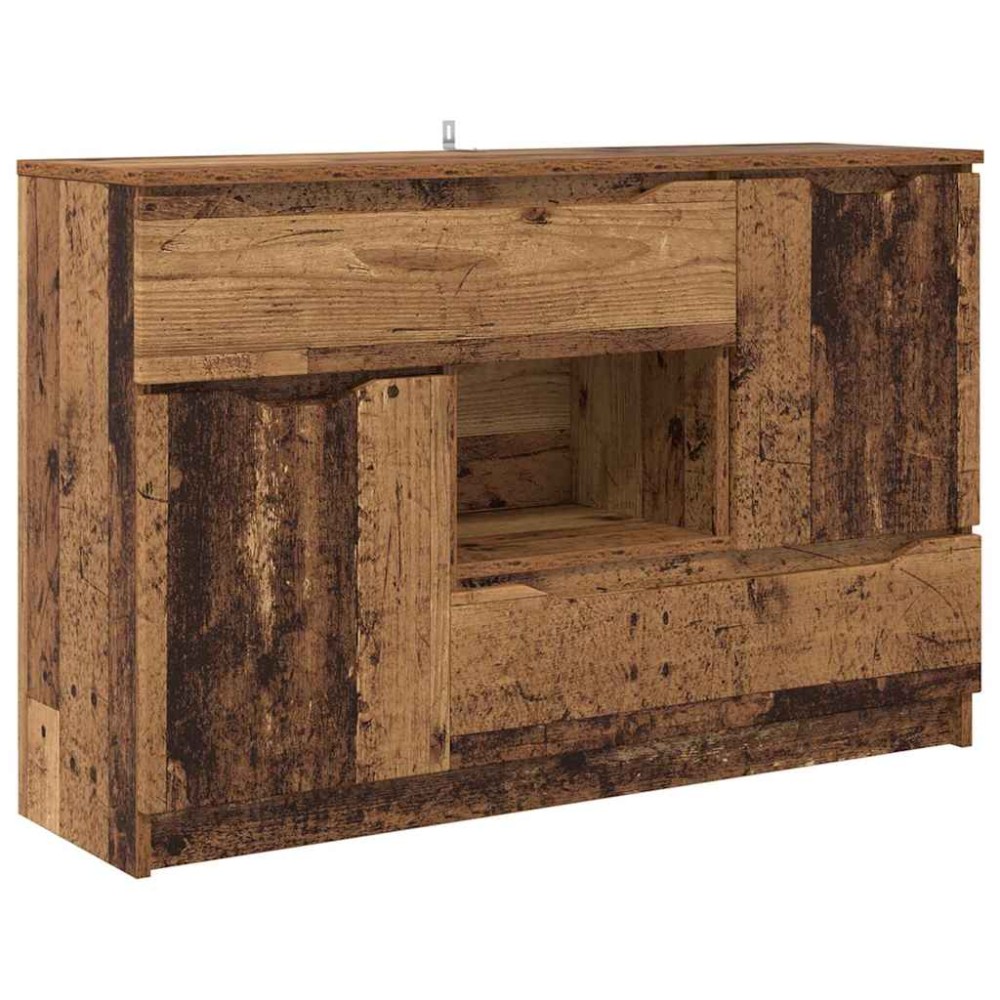 vidaXL Πλαϊνό γραφείο Παλιό Ξύλο 100 x 30 x 65,6 Επεξεργασμένο Ξύλο