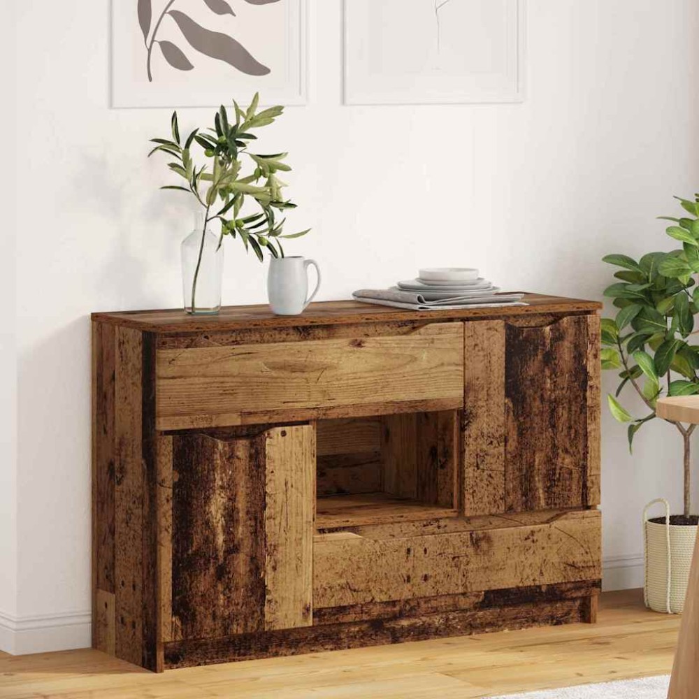 vidaXL Πλαϊνό γραφείο Παλιό Ξύλο 100 x 30 x 65,6 Επεξεργασμένο Ξύλο