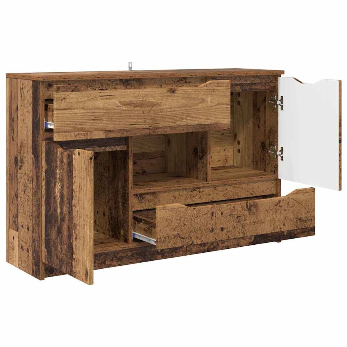 vidaXL Πλαϊνό γραφείο Παλιό Ξύλο 100 x 30 x 65,6 Επεξεργασμένο Ξύλο