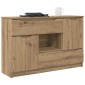 vidaXL Πλαϊνό γραφείο Artisan Oak 100 x 30 x 65,6 Επεξεργασμένο Ξύλο