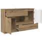 vidaXL Πλαϊνό γραφείο Artisan Oak 100 x 30 x 65,6 Επεξεργασμένο Ξύλο