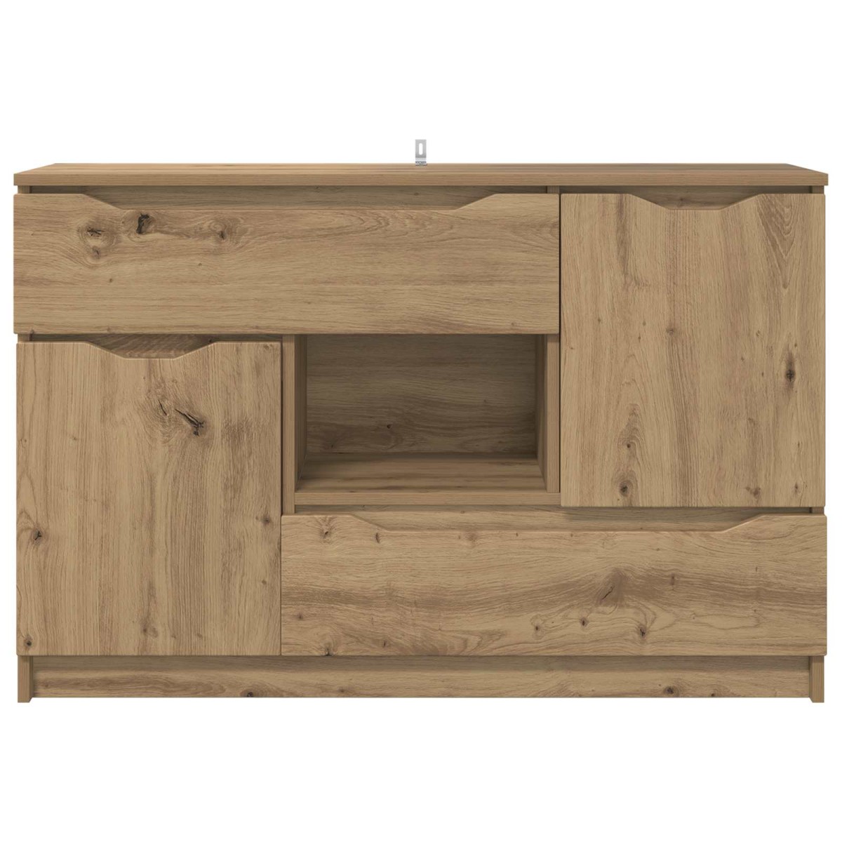 vidaXL Πλαϊνό γραφείο Artisan Oak 100 x 30 x 65,6 Επεξεργασμένο Ξύλο