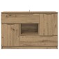 vidaXL Πλαϊνό γραφείο Artisan Oak 100 x 30 x 65,6 Επεξεργασμένο Ξύλο