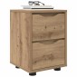 vidaXL Κομοδίνα 2 τμχ. Artisan Oak 30,5 x 30 x 43 εκ