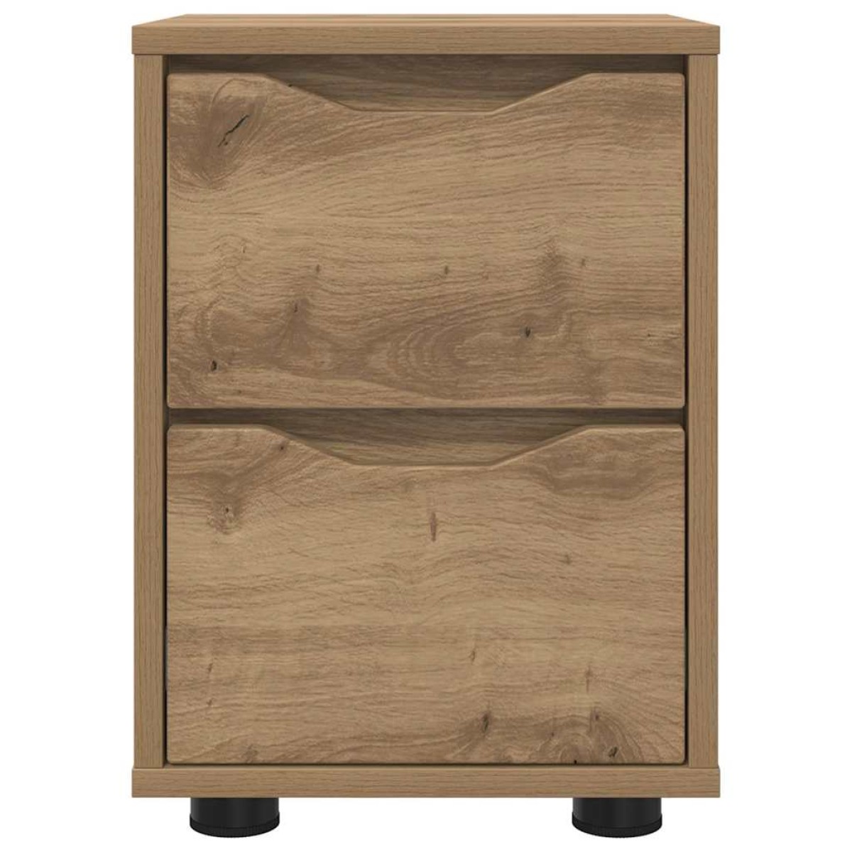 vidaXL Κομοδίνα 2 τμχ. Artisan Oak 30,5 x 30 x 43 εκ