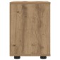vidaXL Κομοδίνα 2 τμχ. Artisan Oak 30,5 x 30 x 43 εκ