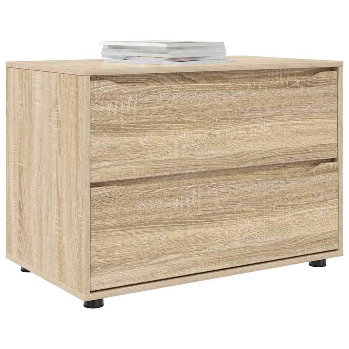 vidaXL Ντουλάπι αποθήκευσης 80 x 48 x 57 εκ Επεξεργασμένο Ξύλο