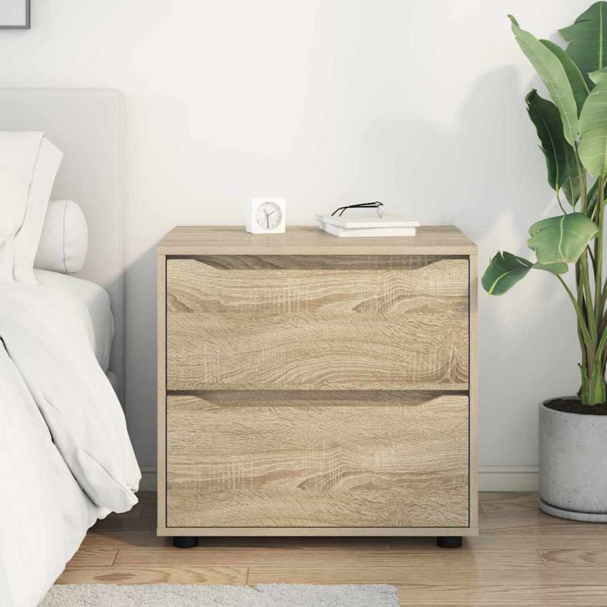 vidaXL Ντουλάπι αποθήκευσης 60 x 48 x 57 εκ Επεξεργασμένο Ξύλο